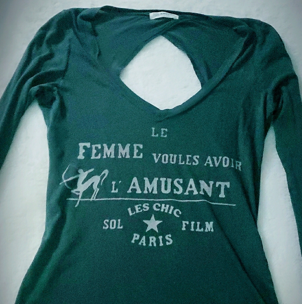 Sol Angeles Long-sleeve Cut out T-Shirt